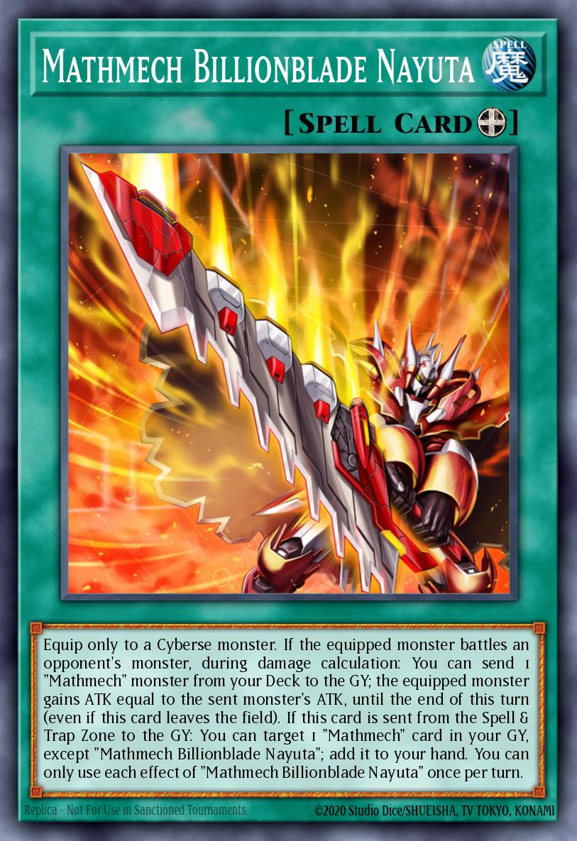 Mathmech Billionblade Nayuta - MYFI-EN011 Super Rare | Yu-Gi-Oh! Card