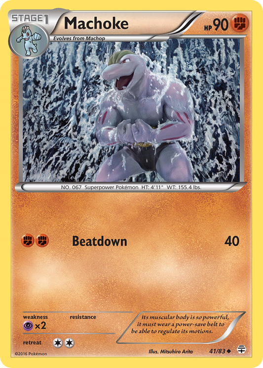 Machoke 41/83 Uncommon | Generations | Pokemon Card