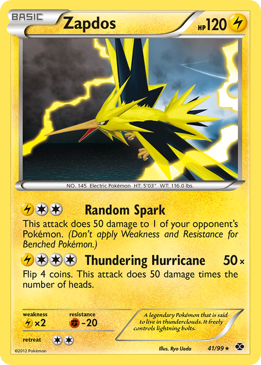 Zapdos 41/99 Rare Holo | Next Destinies | Pokemon Card