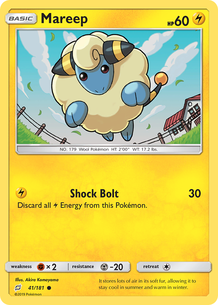 Mareep 41/181 Common | Team Up | Pokemon Card