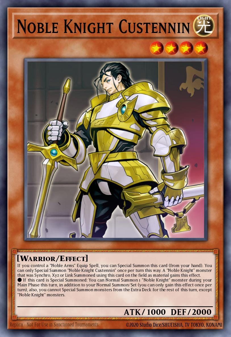 Noble Knight Custennin - MP19-EN141 Rare | Yu-Gi-Oh! Card