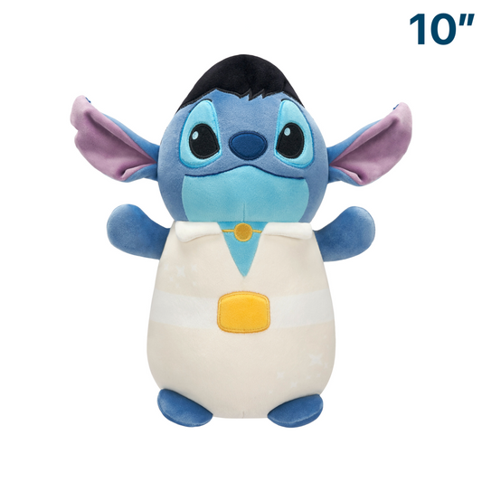 Stitch (Elvis) ~ 10" Disney Hugmees Squishmallow Plush