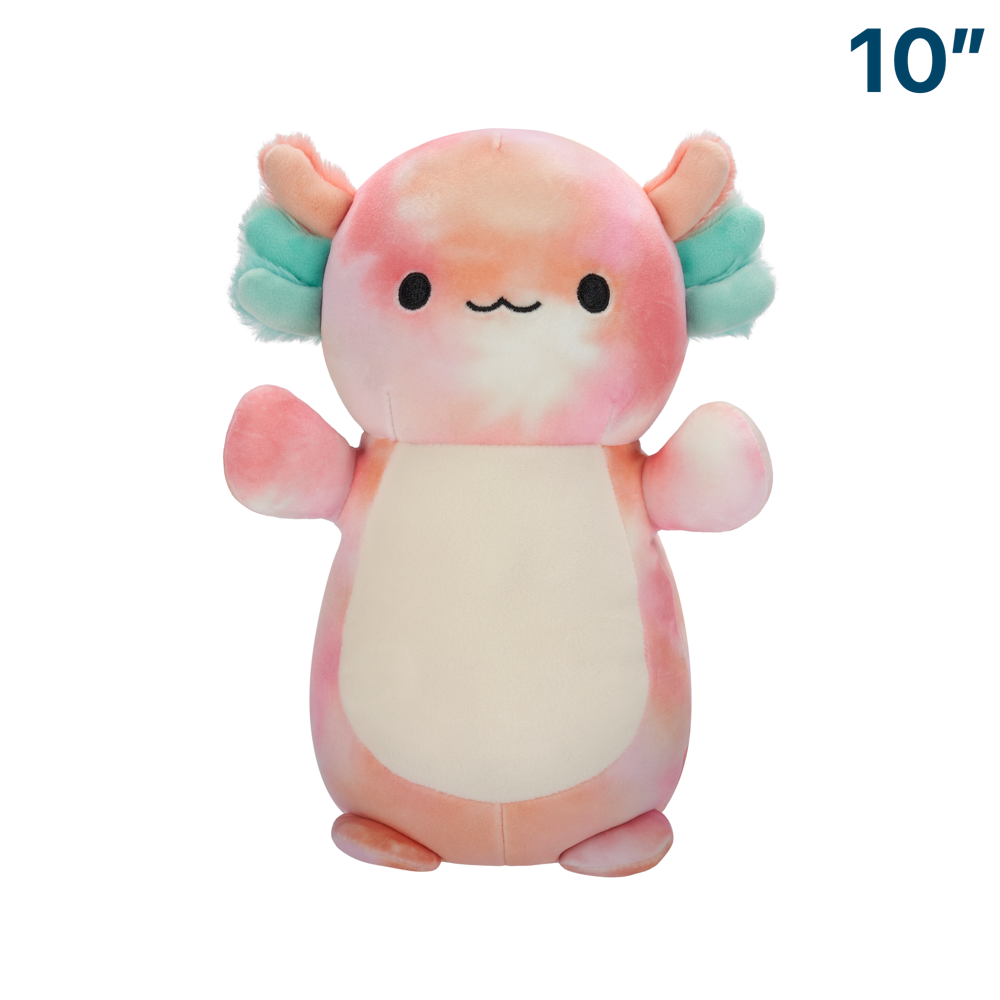 Aksel the Peach Axolotl ~ 10" Hugmees Squishmallow Plush