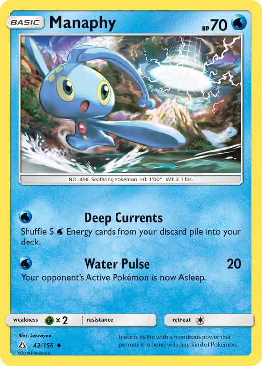 Manaphy 42/156 Uncommon | Ultra Prism | Pokemon Card