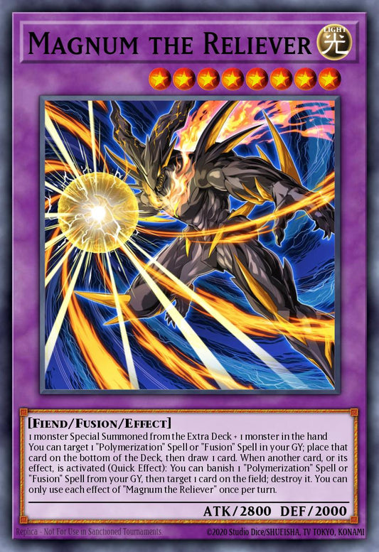 Magnum the Reliever - DUNE-EN036 Super Rare | Yu-Gi-Oh! Card