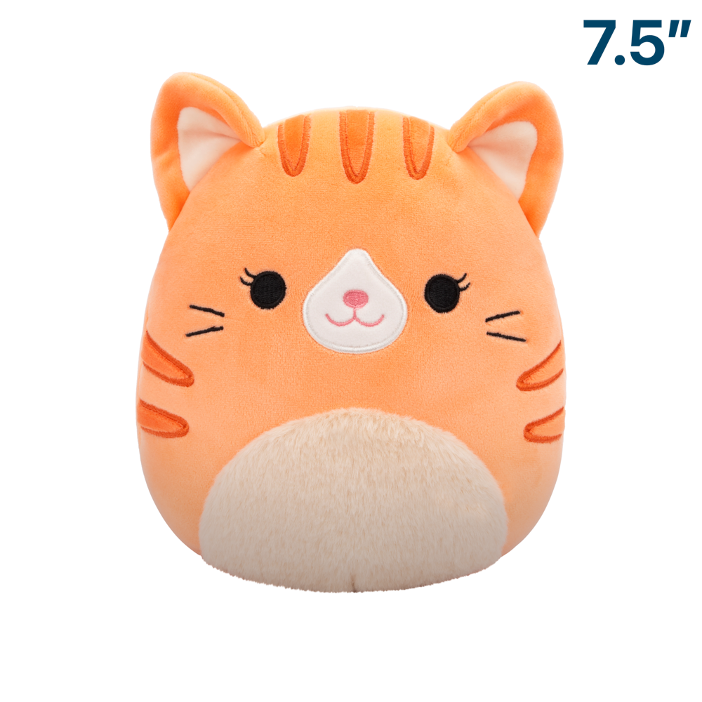 Gigi the Orange Tabby Cat ~ 7.5" Squishmallow Plush