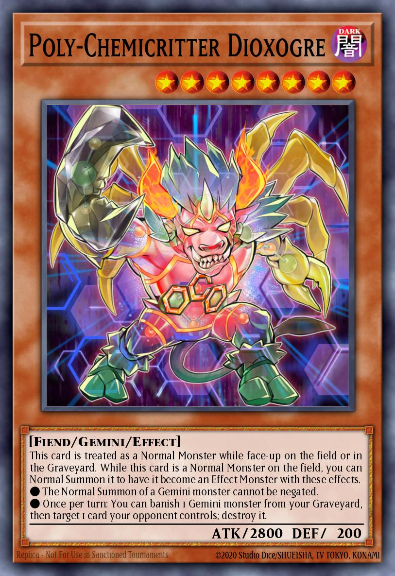 PolyChemicritter Dioxogre - INOV-EN026 Rare | Yu-Gi-Oh! Card