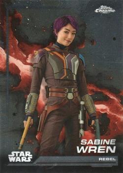 Sabine Wren #3 | 2024 Topps Chrome Star Wars | Trading Card