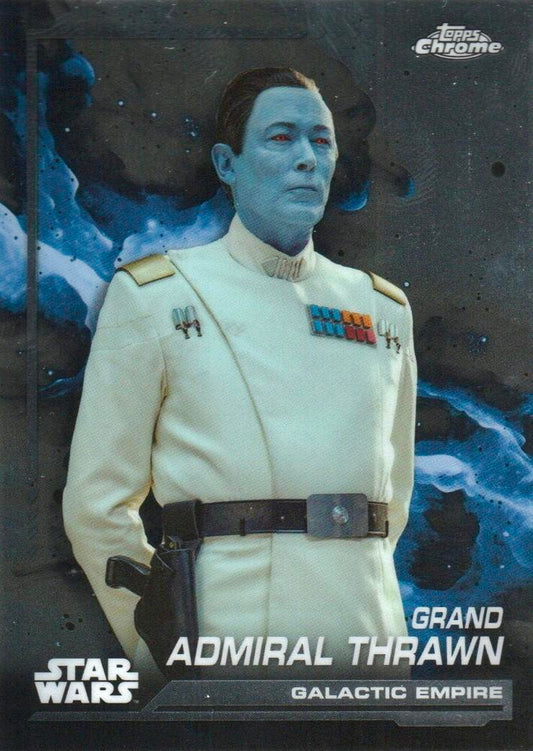 Grand Admiral Thrawn #4 | 2024 Topps Chrome Star Wars | Trading Card