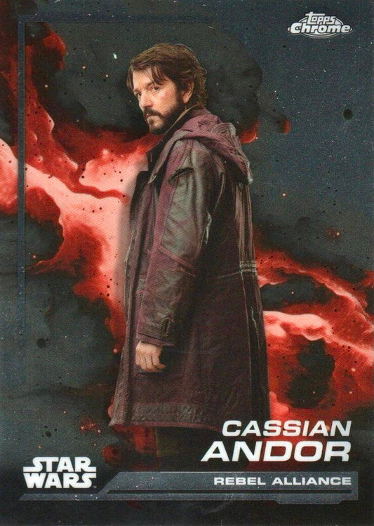 Cassian Andor #7 | 2024 Topps Chrome Star Wars | Trading Card