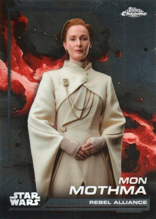 Mon Mothma #8 | 2024 Topps Chrome Star Wars | Trading Card