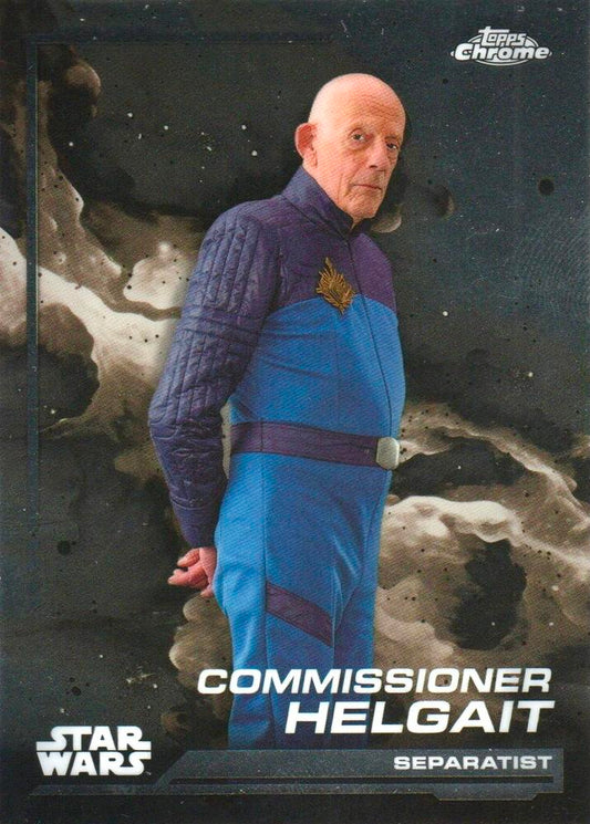 Commissioner Helgait #52 | 2024 Topps Chrome Star Wars | Trading Card