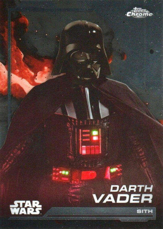 Darth Vader #66 | 2024 Topps Chrome Star Wars | Trading Card