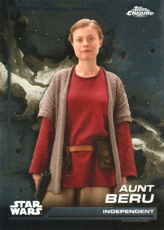 Aunt Beru #72 | 2024 Topps Chrome Star Wars | Trading Card