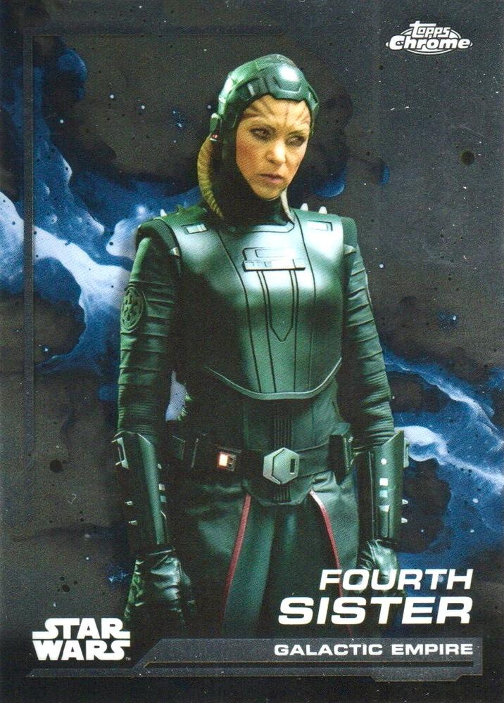 Fourth Sister #80 | 2024 Topps Chrome Star Wars | Trading Card