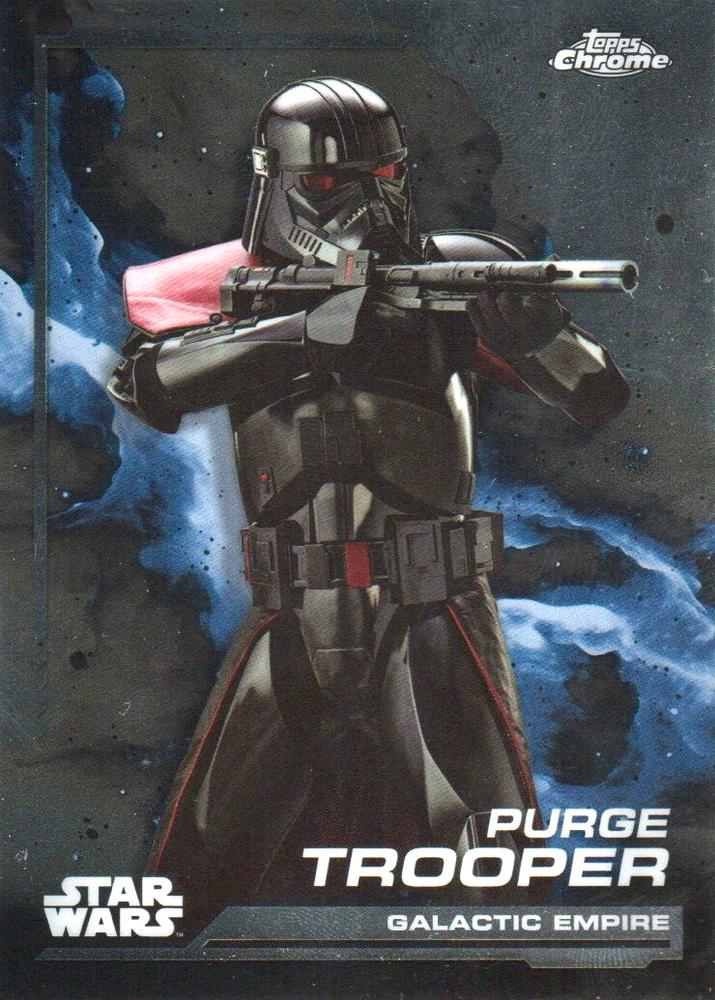 Purge Trooper #82 | 2024 Topps Chrome Star Wars | Trading Card