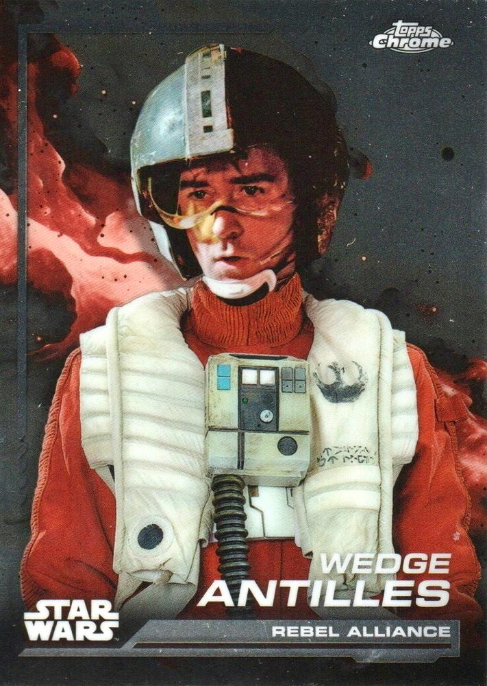 Wedge Antilles #105 | 2024 Topps Chrome Star Wars | Trading Card