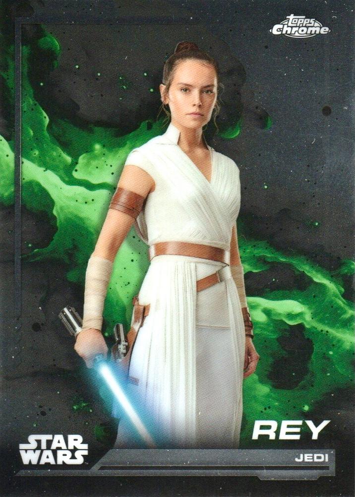 Rey #112 | 2024 Topps Chrome Star Wars | Trading Card