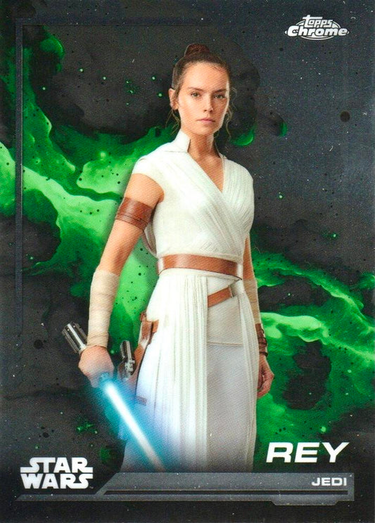 Rey #112 | 2024 Topps Chrome Star Wars | Trading Card