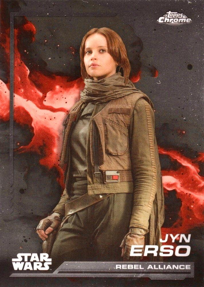 Jyn Erso #119 | 2024 Topps Chrome Star Wars | Trading Card