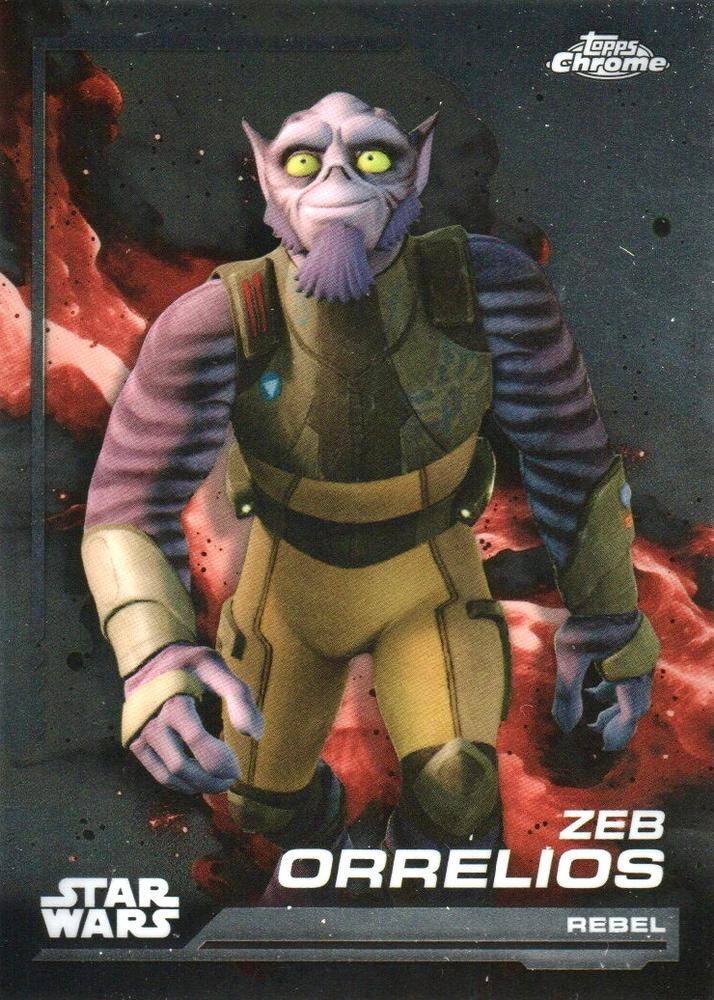 Zeb Orrelios #126 | 2024 Topps Chrome Star Wars | Trading Card