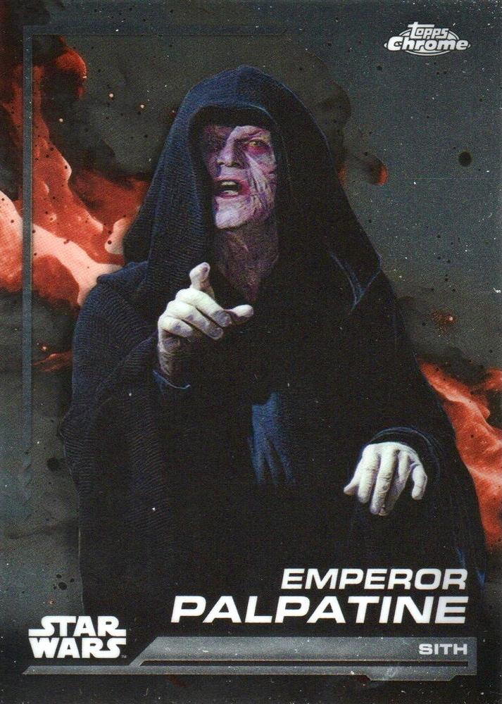 Emperor Palpatine #131 | 2024 Topps Chrome Star Wars | Trading Card