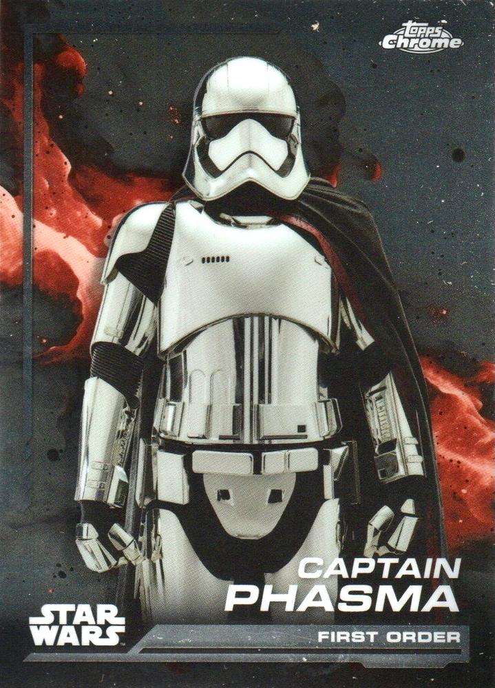 Captain Phasma #133 | 2024 Topps Chrome Star Wars | Trading Card