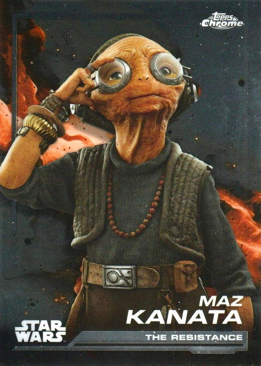 Maz Kanata #134 | 2024 Topps Chrome Star Wars | Trading Card