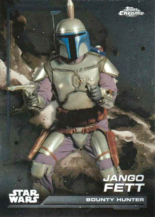 Jango Fett #139 | 2024 Topps Chrome Star Wars | Trading Card