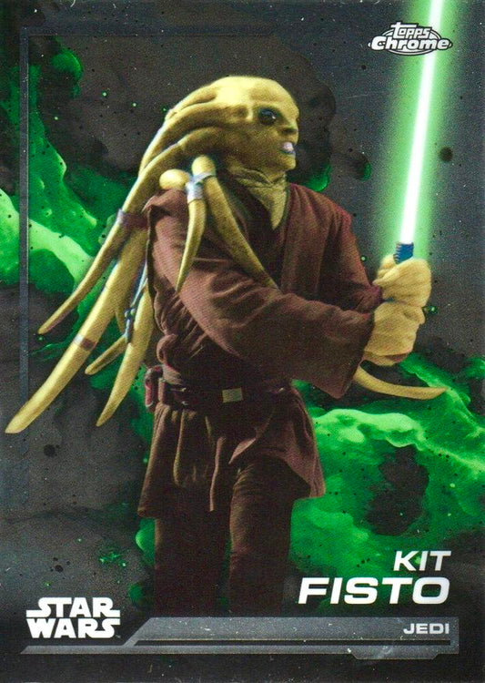 Kit Fisto #141 | 2024 Topps Chrome Star Wars | Trading Card