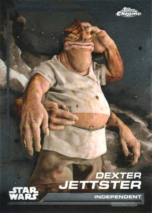 Dexter Jettster #142 | 2024 Topps Chrome Star Wars | Trading Card