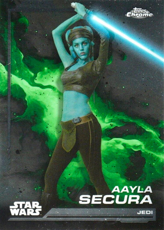 Aayla Secura #143 | 2024 Topps Chrome Star Wars | Trading Card