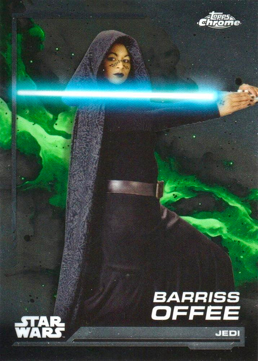 Barriss Offee #144 | 2024 Topps Chrome Star Wars | Trading Card