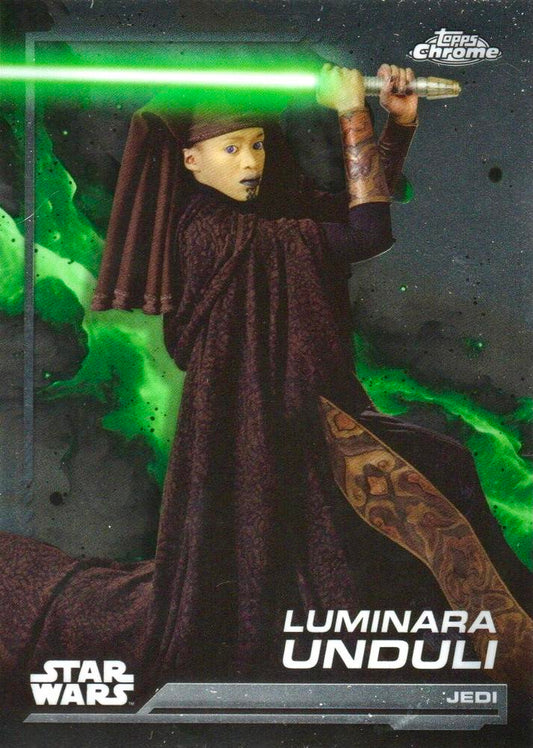 Luminara Unduli #145 | 2024 Topps Chrome Star Wars | Trading Card