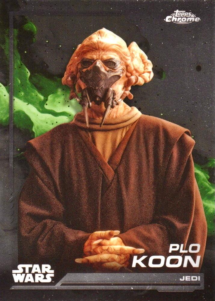 Plo Koon #147 | 2024 Topps Chrome Star Wars | Trading Card