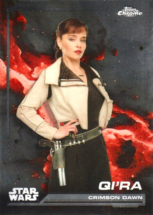 Qi'ra #150 | 2024 Topps Chrome Star Wars | Trading Card