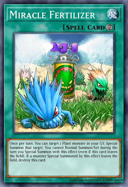 Miracle Fertilizer - SESL-EN056 Super Rare | Yu-Gi-Oh! Card