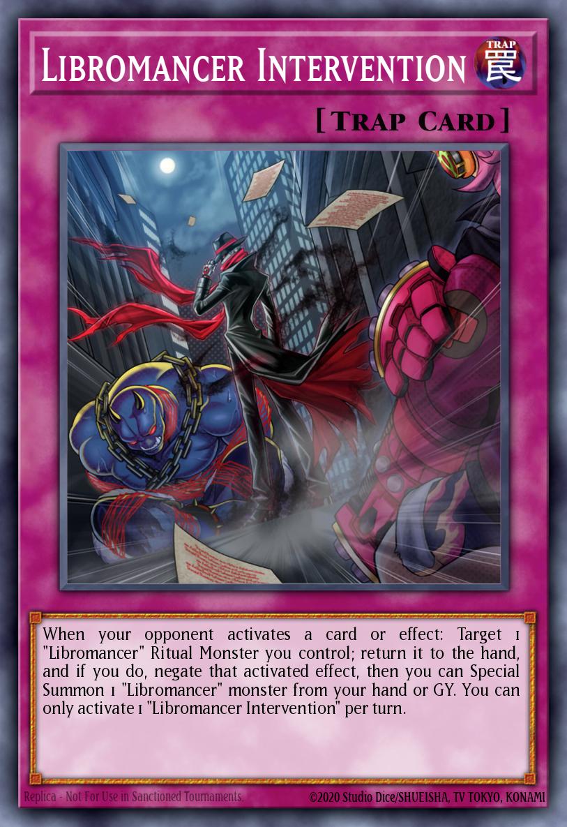 Libromancer Intervention - BACH-EN091 Super Rare | Yu-Gi-Oh! Card