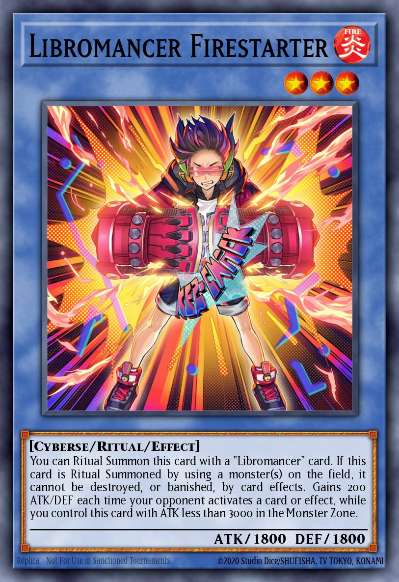 Libromancer Firestarter - BACH-EN088 Super Rare | Yu-Gi-Oh! Card