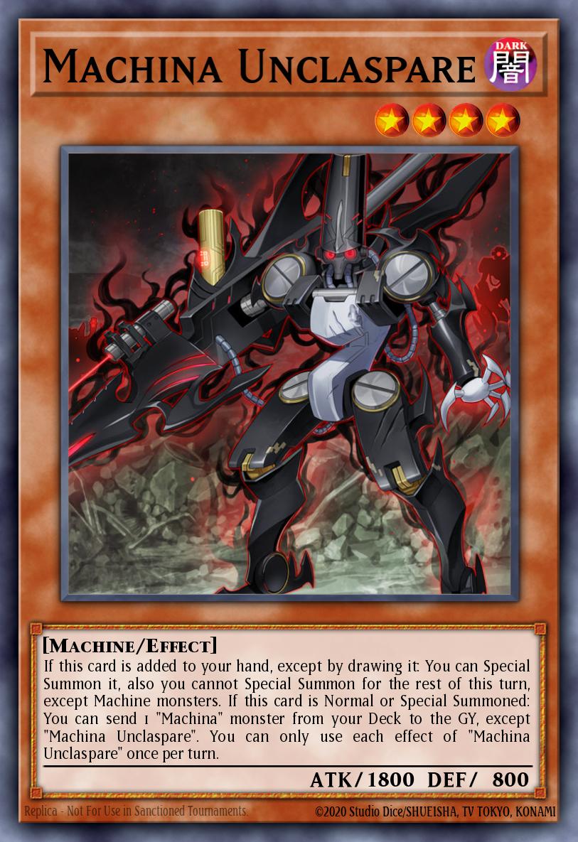 Machina Unclaspare - MP22-EN014 Ultra Rare | Yu-Gi-Oh! Card