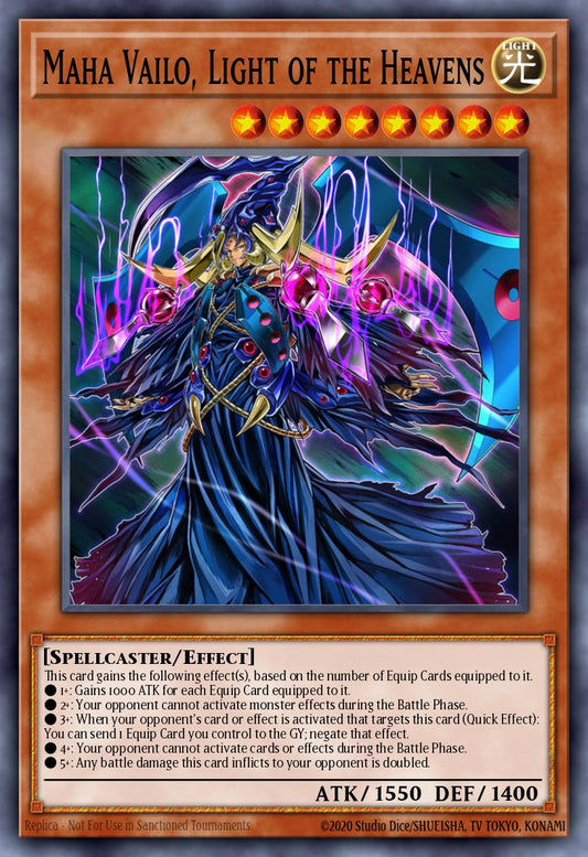 Maha Vailo, Light of the Heavens - MP22-EN013 Rare | Yu-Gi-Oh! Card