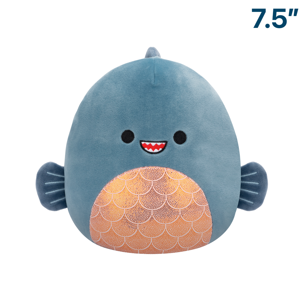 Kurtz the Piranha ~ 7.5" Squishmallow Plush