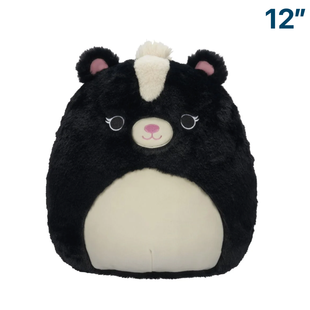 Selma the Skunk FuzzAMallows ~ 12" Squishmallow Plush