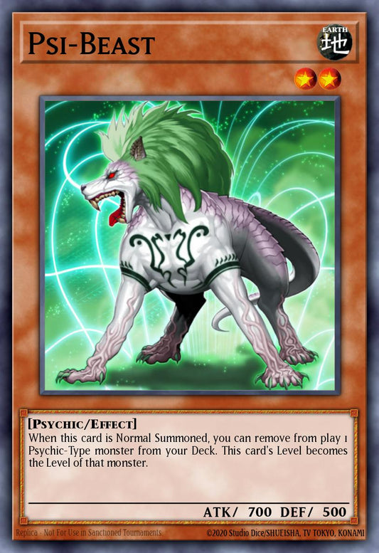 PsiBeast - EXVC-EN085 Rare | Yu-Gi-Oh! Card