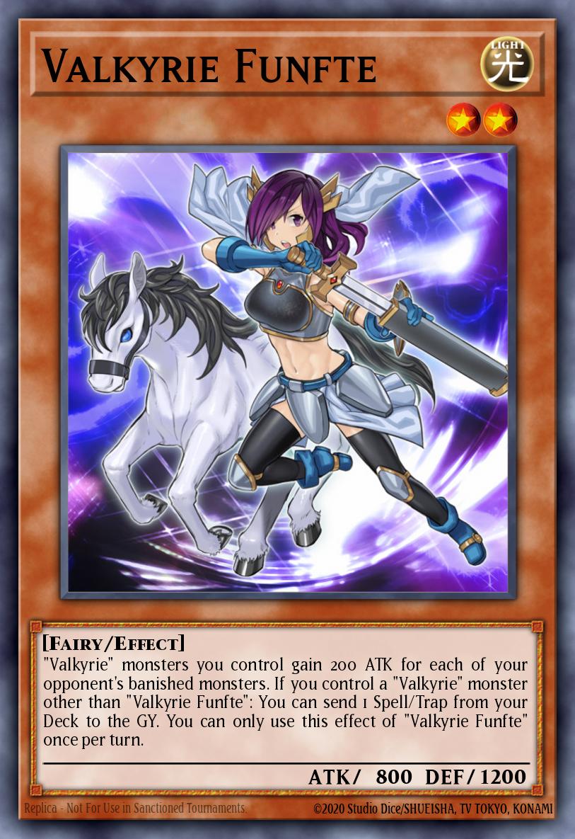 Valkyrie Funfte - DANE-EN086 Rare | Yu-Gi-Oh! Card