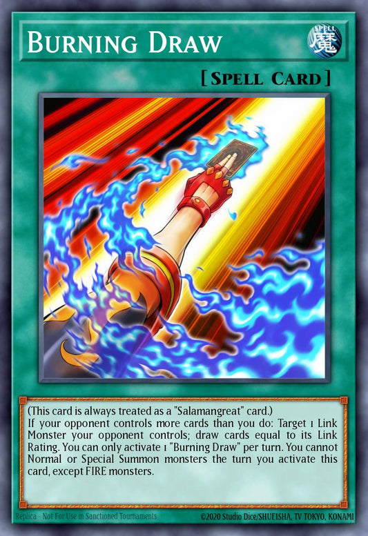 Burning Draw - ETCO-EN057 Super Rare | Yu-Gi-Oh! Card