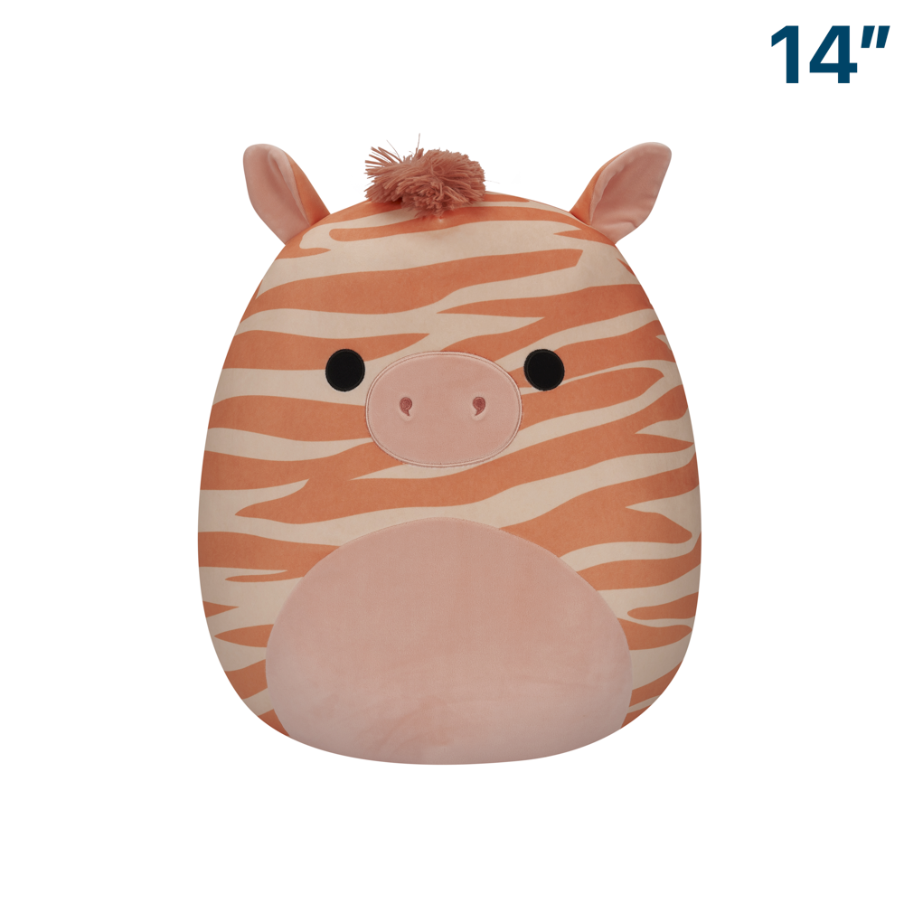 Josue the Zebra ~ 14" Squishmallow Plush