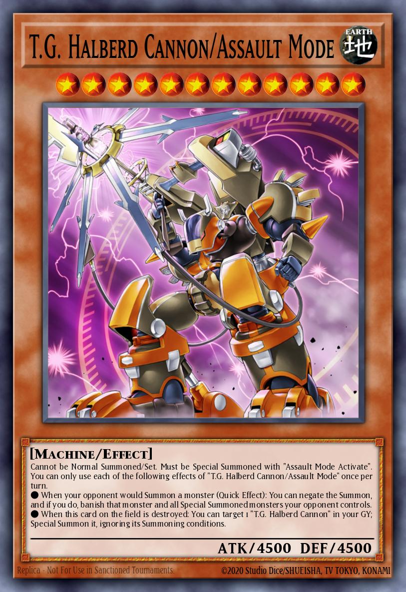 T.G. Halberd Cannon/Assault Mode - DANE-EN012 Rare | Yu-Gi-Oh! Card