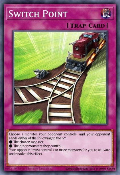 Switch Point - AGOV-EN099 Super Rare | Yu-Gi-Oh! Card