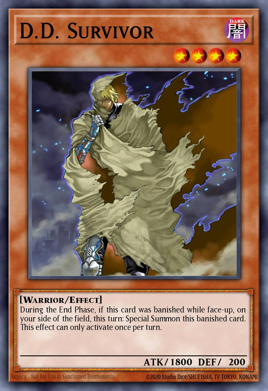 D.D. Survivor - TLM-EN023 Rare | Yu-Gi-Oh! Card